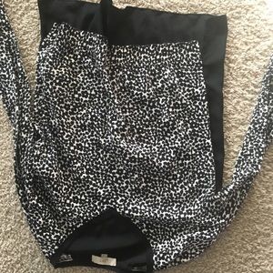 Loft floral v neck light sweater